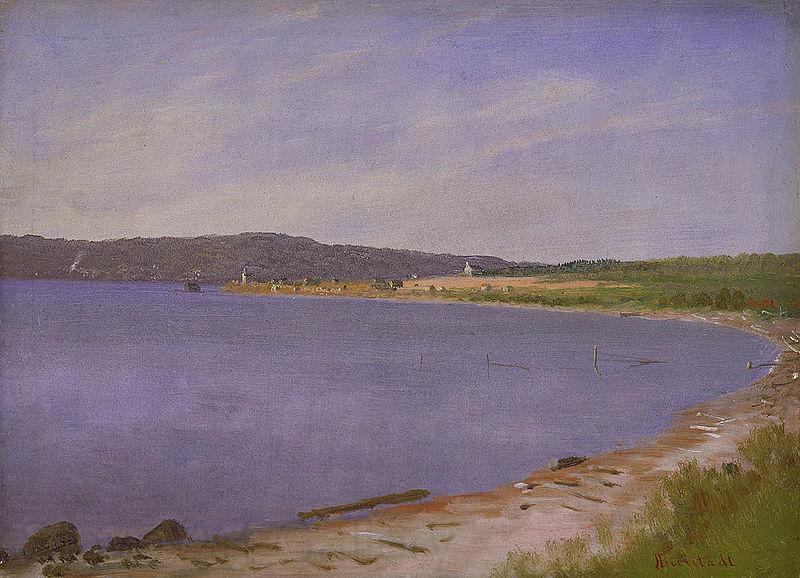 Albert Bierstadt San Francisco Bay Spain oil painting art